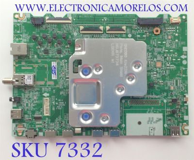 MAIN PARA TV LG HDR 4K UHD QUANTUM DOT NANOCELL TV / NUMERO DE PARTE EBT66984001 / EAX69763504 / 66984001 / EAX69763504(1.0) / E89382 / PANEL NC860DQD-AALH1 / MODELO 86QNED80UQA / 86QNED80UQA.BUSYLKR